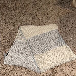 Maurices Neutral Knit Scarf